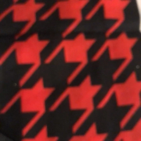 VTG Square Scarf by Jacques Piaget 27"x27" Houndstooth Design - Picture 8 of 16